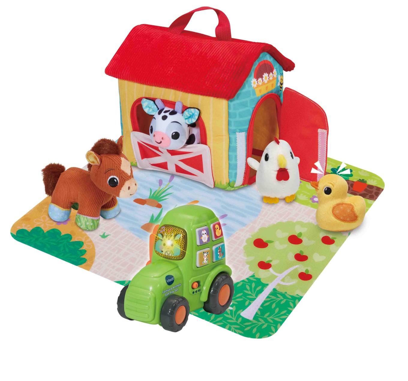 Farmyard set with animals online